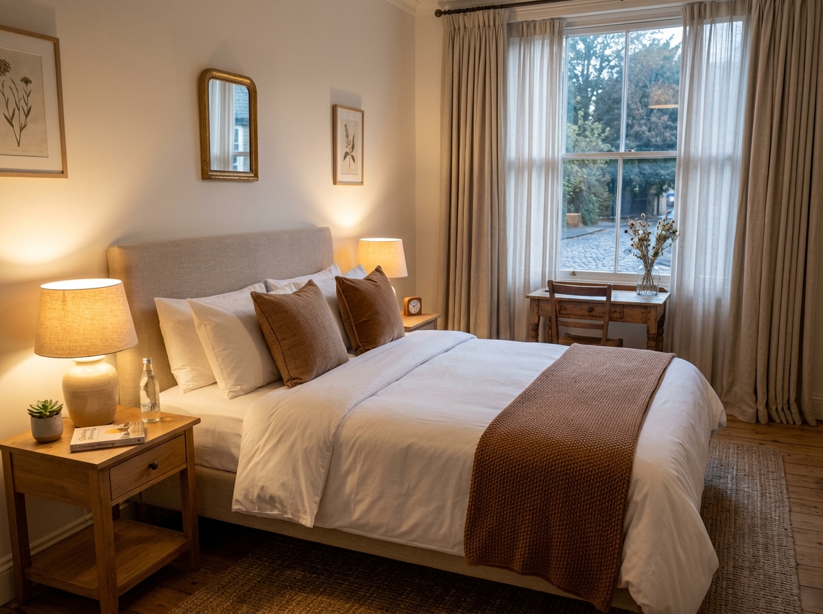 Short-Let and Airbnb hotel style bedroom turnover